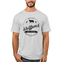 無謀なWolfpackバチュラーパーティGroomsmen名