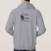 無責任で超常的な調査のスエットシャツ パーカ (裏面)