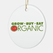 無農薬食品 セラミックオーナメント (左)