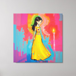 無邪気と光 キャンバスプリント