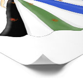 無邪気な人々への献上品，パレスチナ，イスラエル， ポスター (角)