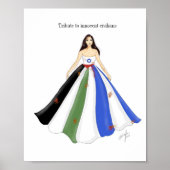 無邪気な人々への献上品，パレスチナ，イスラエル， ポスター (正面)