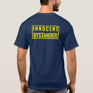 無邪気な傍観者「警察」スタイルTシャツ Tシャツ