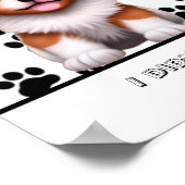 無邪気な子犬 ポスター (角)