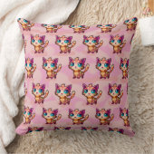 無邪気な子猫 クッション (ブランケット)