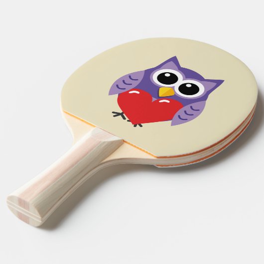 無邪気な愛 卓球ラケット (正面アングル)