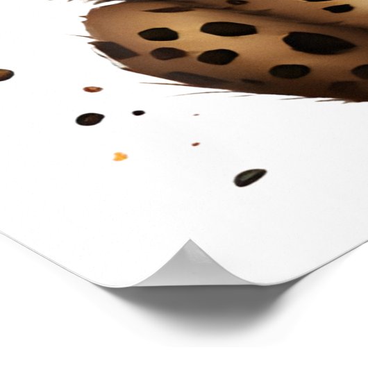 無邪気な瞳と野生の心：赤ちゃんチーター ポスター (角)