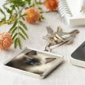 無邪気な視線シアメシタンポートレート キーホルダー (側面)