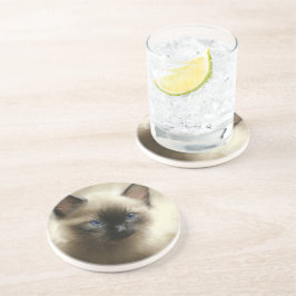 無邪気な視線シアメシタンポートレート コースター