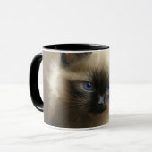 無邪気な視線シアメシタンポートレート マグカップ (正面左)