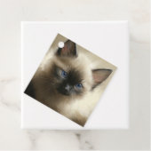 無邪気な視線シャメシムネキテネギフトポートレートラベル フェイバータグ (インサイチュ)