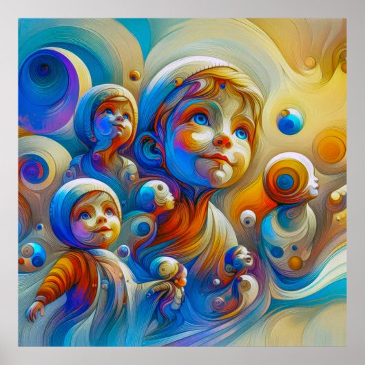 無邪気な詩 ポスター (正面)