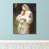 無邪気 キャンバスプリント (インサイチュ (ウッドフロア))