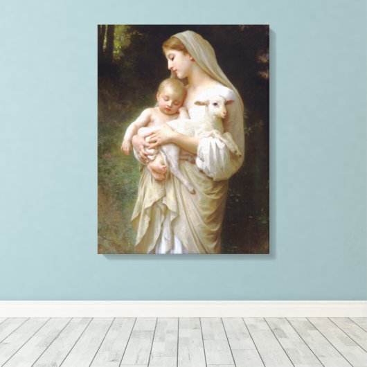 無邪気 キャンバスプリント (インサイチュ (ウッドフロア))