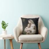 無邪気(マドンナと子)、ブーゲロー クッション (椅子)