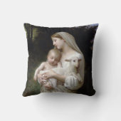 無邪気(マドンナと子)、ブーゲロー クッション (裏面)