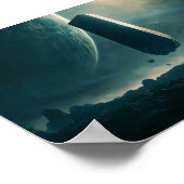 無重力モノリス ポスター (角)