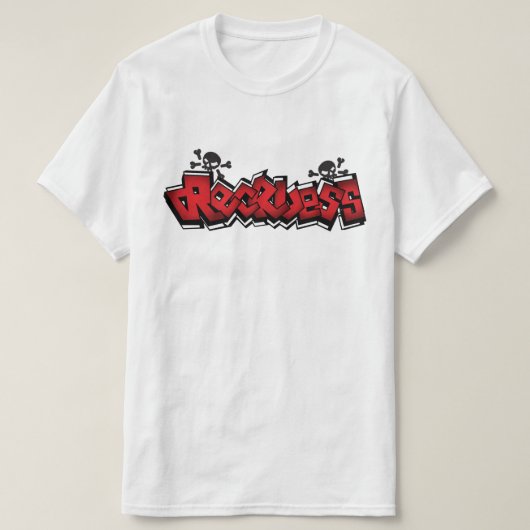 無鉄砲な人生 Tシャツ (デザイン正面)