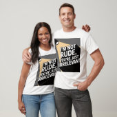 「無関係で気に入らないT型」 Tシャツ (ユニセックス)