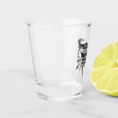 無関心のアメリカ人 ショットグラス (左)