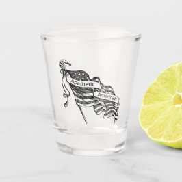 無関心のアメリカ人 ショットグラス