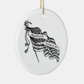 無関心のアメリカ人 セラミックオーナメント (右)