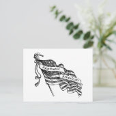 無関心のアメリカ人 ポストカード (スタンド正面)