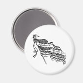 無関心のアメリカ人 マグネット (正面/裏面)