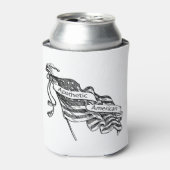 無関心のアメリカ人 缶クーラー (缶正面)