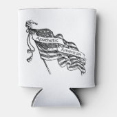 無関心のアメリカ人 缶クーラー (正面)