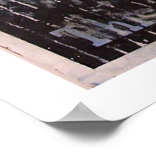 無関心 ポスター (角)