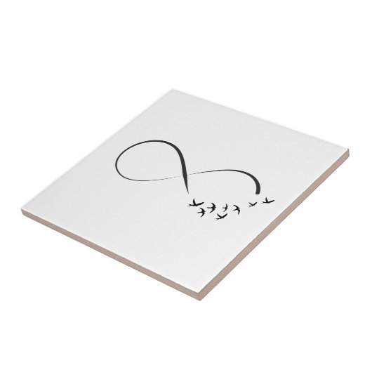 無限つばめの記号 タイル (側面)