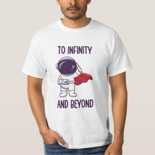 無限と超えて Tシャツ