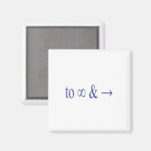 無限に及ぶ マグネット (正面/裏面)