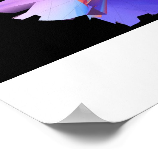 無限に広がる ポスター (角)