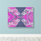 無限に絡み合った キャンバスプリント (インサイチュ (ウッドフロア))