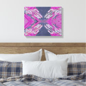 無限に絡み合った キャンバスプリント (インサイチュ (寝室))