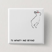 無限に 缶バッジ (正面)