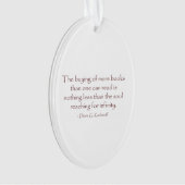 無限のために達する精神 オーナメント (正面)