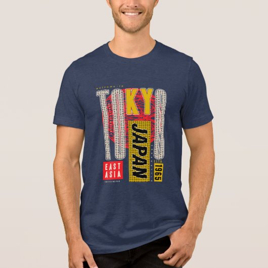 無限のエネルギーを持つ街、東京ライジング|過去記事 トライブレンドTシャツ (正面)