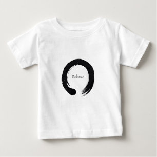無限のエンソ記号 – バランス ベビーTシャツ