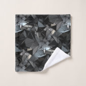 無限のモノクロ： バスタオルセット (ウォッシュタオル)