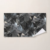 無限のモノクロ： バスタオルセット (ハンドタオル)