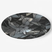 無限のモノクロ： ペーパープレート (アングル)