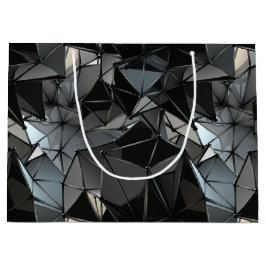 無限のモノクロ： ラージペーパーバッグ