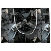 無限のモノクロ： ラージペーパーバッグ (裏面)