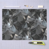 無限のモノクロ： 薄葉紙 (クラフト)