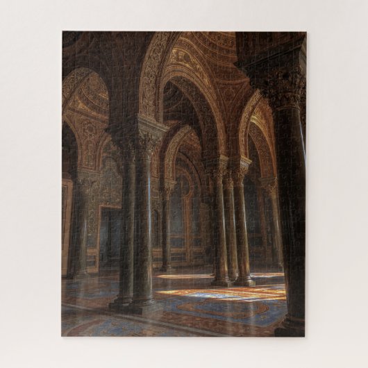 無限の光のホール» ジグソーパズル (縦)