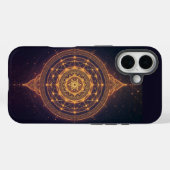 無限の光の扉 - 聖なる曼荼羅 Case-Mate iPhoneケース (裏面 (横))