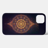 無限の光の扉 - 聖なる曼荼羅 Case-Mate iPhoneケース (裏面 (横))